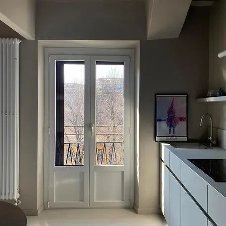 Bilocale Di Design Con Vista In Crocetta Quadronno Apartment Milan Exterior photo